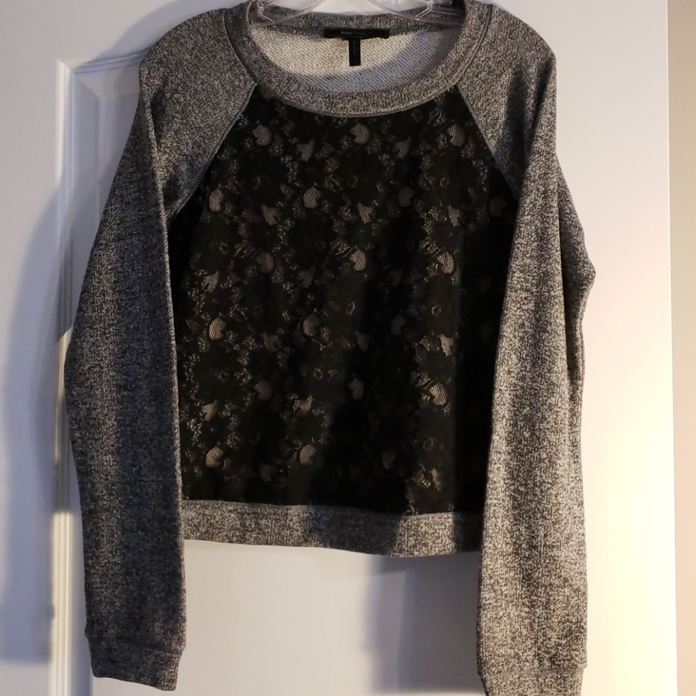 NWOT BCBG lace shirt
